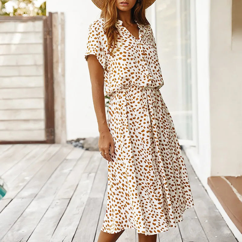 Belle Duvaar Vintage Floral Boho Maxi Dress — Modest & Effortlessly Elegant