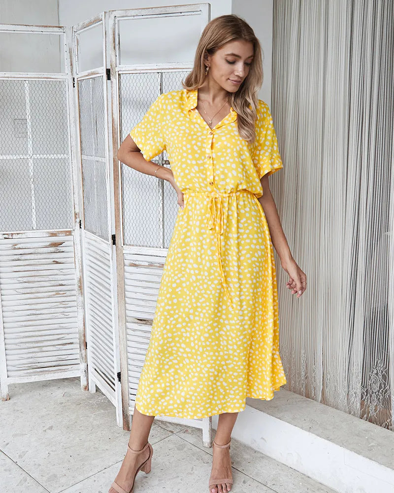 Belle Duvaar Vintage Floral Boho Maxi Dress — Modest & Effortlessly Elegant