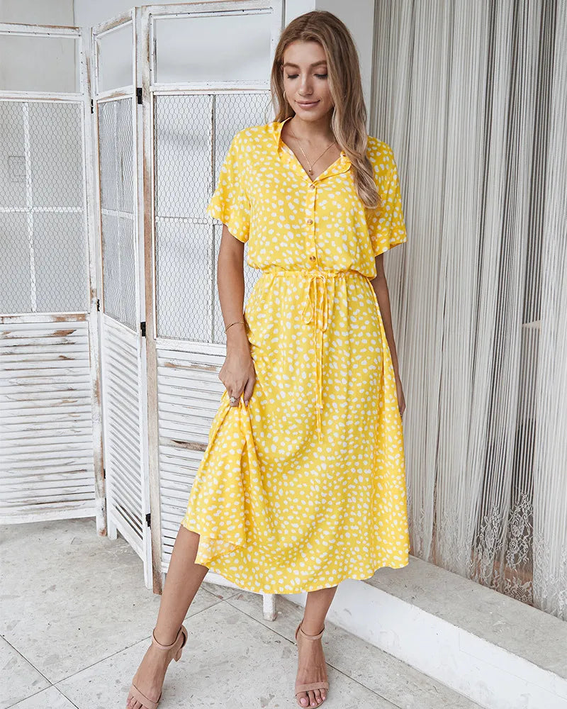 Belle Duvaar Vintage Floral Boho Maxi Dress — Modest & Effortlessly Elegant