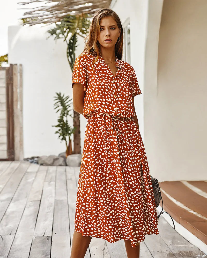 Belle Duvaar Vintage Floral Boho Maxi Dress — Modest & Effortlessly Elegant