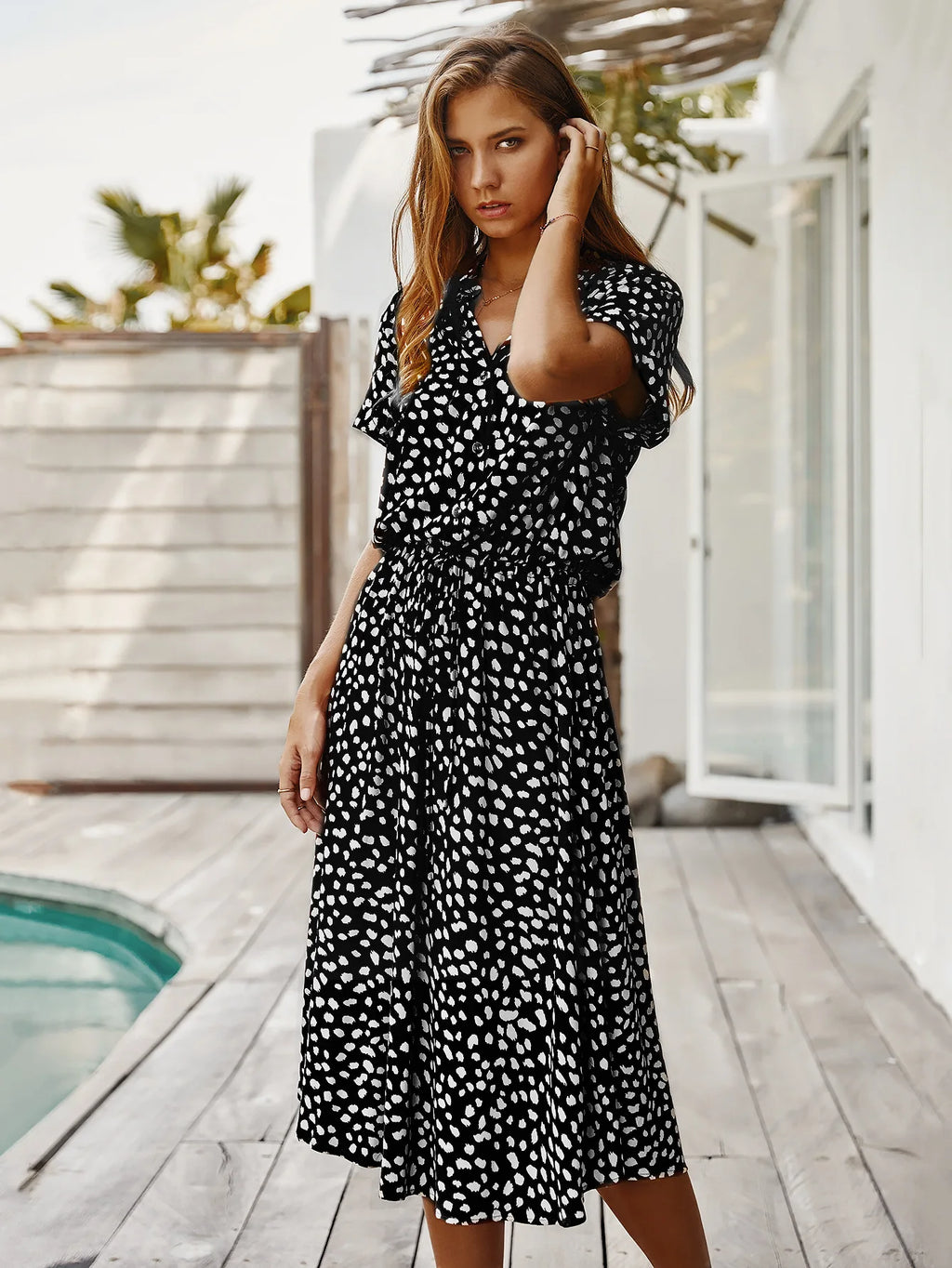 Belle Duvaar Vintage Floral Boho Maxi Dress — Modest & Effortlessly Elegant