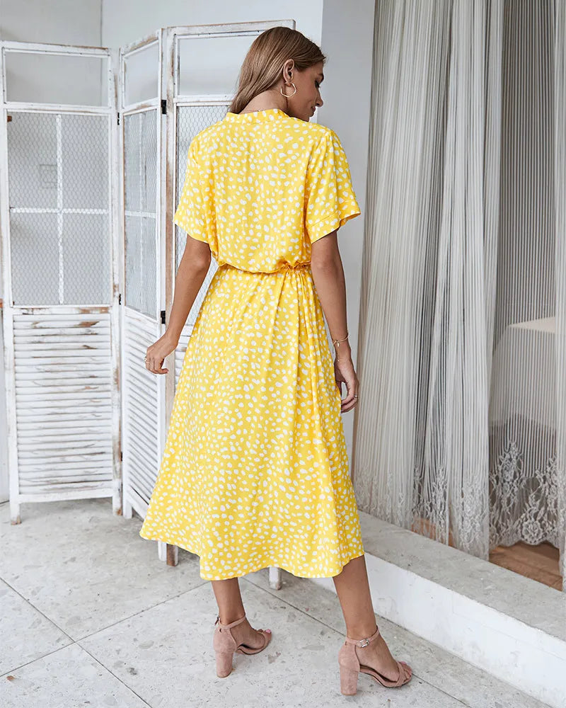 Belle Duvaar Vintage Floral Boho Maxi Dress — Modest & Effortlessly Elegant