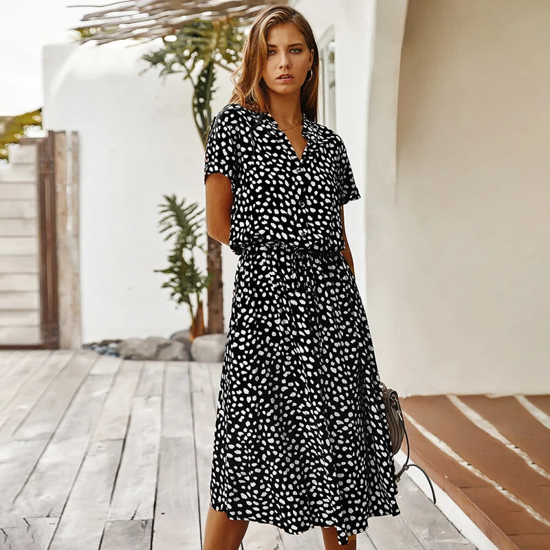 Belle Duvaar Vintage Floral Boho Maxi Dress — Modest & Effortlessly Elegant